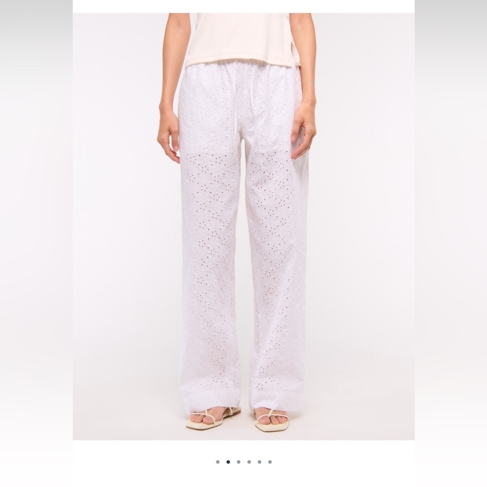 Abercrombie & Fitch Eyelet Pull-On Pant size XL tall new with tags - Picture 2 of 13